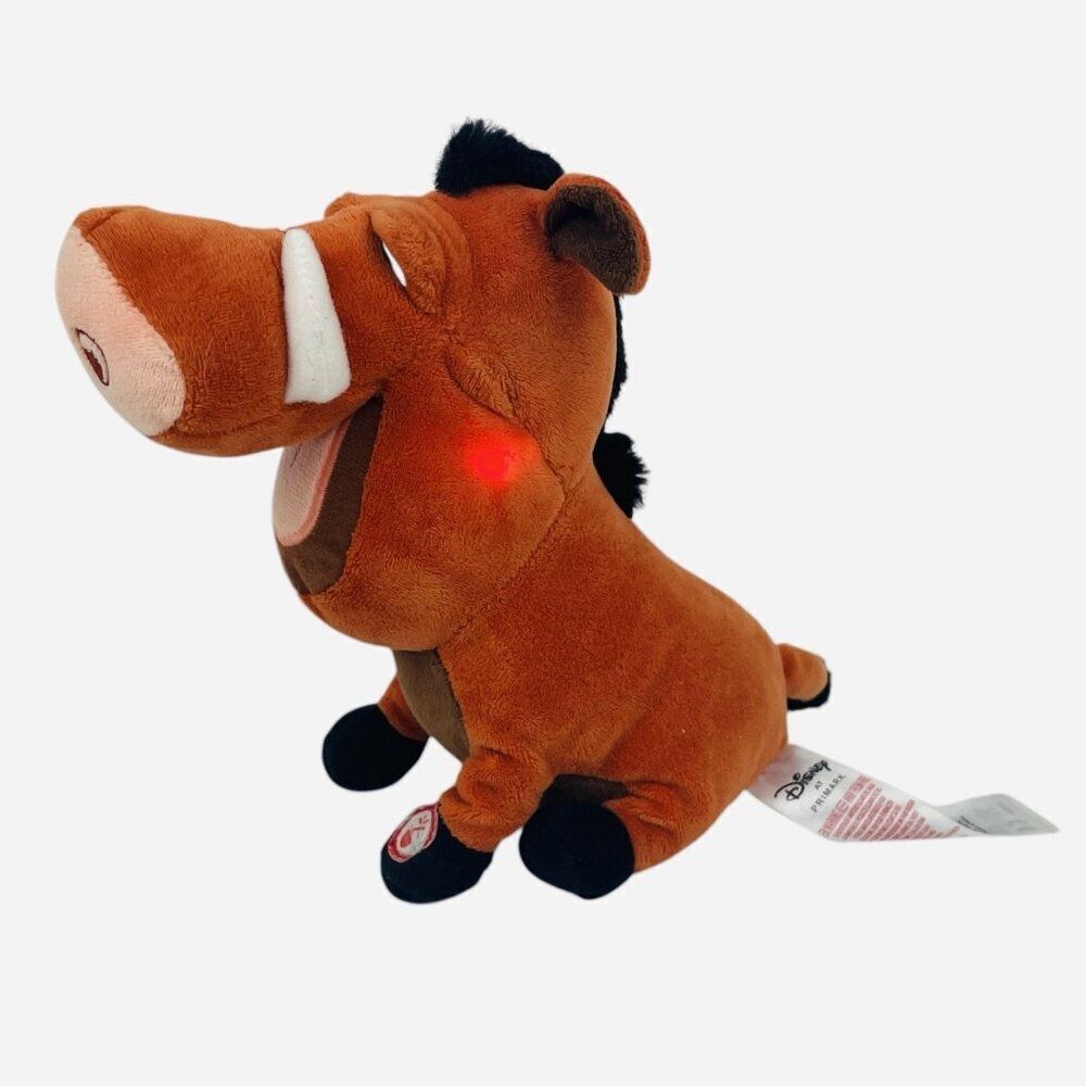 Disney at Primark The Lion King Pumbaa Plush Light Up Cheeks UK Exclusive - Picture 2 of 15